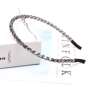 Ultra thin hairband. Hairband Luxury Jeweled Diamond Crystal Headband for Women.