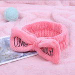 Load image into Gallery viewer, Women&#39;s OMG headband. Pink omg Hairband.
